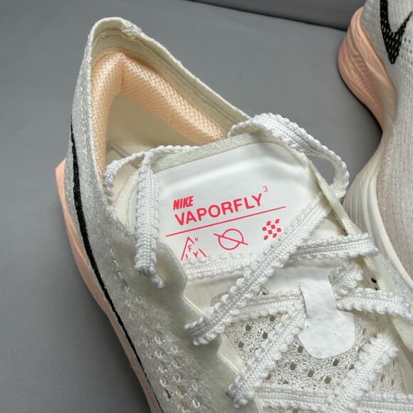 Nike Women Zoom X Vaporfly Next % 3 DV4130-103 Crimson Tint Sneaker Size 7.5 NEW - Picture 10 of 12